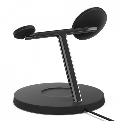 Ładowarka bezprzewodowa Belkin BoostCharge Pro 3-in-1 Wireless Charger with Official MagSafe Charging iPhone/Apple Watch/AirPods 15W Black - Galeria zdjęcie 3