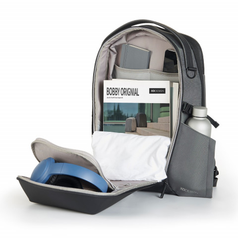 XD DESIGN PLECAK BIZZ BACKPACK SZARY - Galeria zdjęcie 11