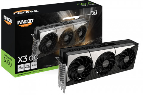 Karta graficzna INNO3D GeForce RTX 5090 X3 OC (N5090332D7X17593928) - Galeria zdjęcie 3