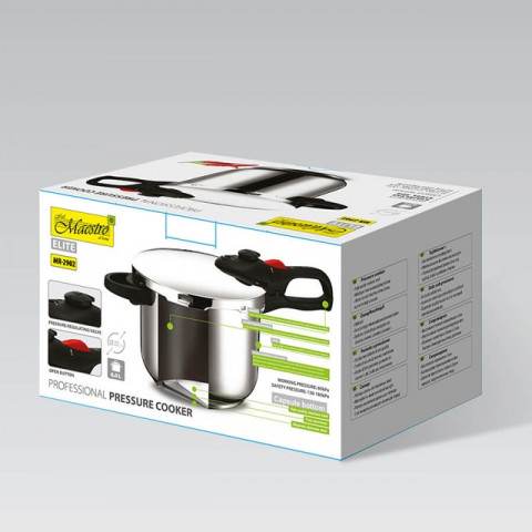 Szybkowar 22 cm 6,0L MAESTRO MR-2902 - Galeria zdjęcie 5