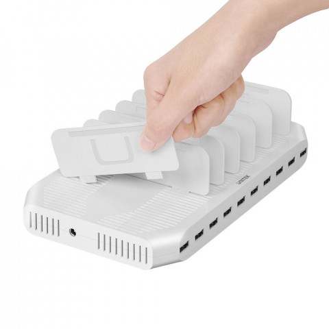 UNITEK STACJA ŁADUJĄCA 10X USB 2,4A 96W, Y-2172 - Galeria zdjęcie 3