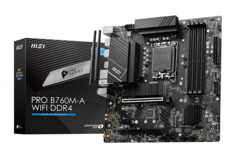 Płyta główna MSI PRO B760M-A WIFI DDR4 - Galeria zdjęcie 1