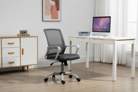 Fotel biurowy ACTIVEJET YK01 szary - Galeria zdjęcie 23