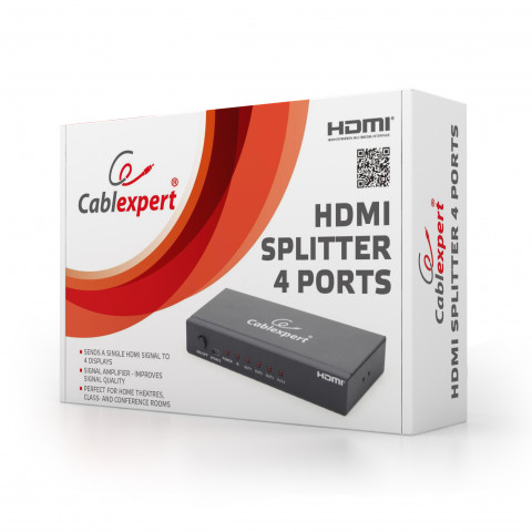 Gembird Video Splitter HDMI 4 porty, 1 Nadajnik -> 4 Odbiorniki - Galeria zdjęcie 3