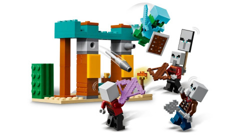 LEGO MINECRAFT 21267 Pustynny patrol złosadników - Galeria zdjęcie 5