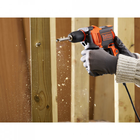 Wiertarka udarowa BEH710-QS BLACK+DECKER - Galeria zdjęcie 3
