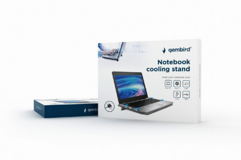 GEMBIRD PODSTAWKA CHŁODZĄCA POD NOTEBOOKA NBS-1F15 - Galeria zdjęcie 5