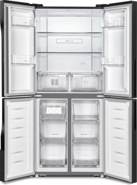 Lodówka GORENJE NRM818EMB Side by Side Kostkarka Twistowa 181,6 cm - Galeria zdjęcie 4
