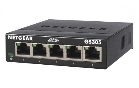 Switch Netgear GS305-300PES 5p Unmanaged Gigabit - Galeria zdjęcie 2