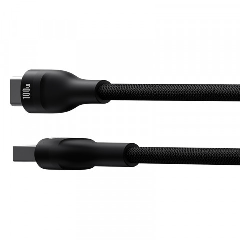 Kabel Baseus Flash 2 USB-USB C 100w 2m (czarny) - Galeria zdjęcie 2
