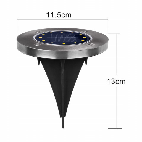 MACLEAN SOLARNA LAMPA OGRODOWA LED MCE318 - Galeria zdjęcie 2
