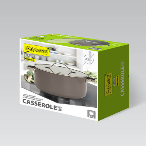 Garnek z pokrywką 20 cm 2,3L MAESTRO MR-4009-20 - Galeria zdjęcie 7