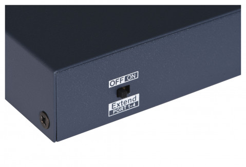 SWITCH POE HIKVISION DS-3E0106HP-E 6-PORTOWY - Galeria zdjęcie 6