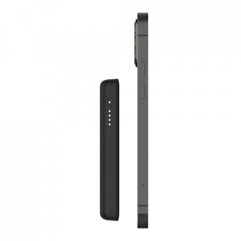 Powerbank bezprzewodowy Belkin BoostCharge Magnetic Wireless Power Bank 2.5K MagSafe Compatible 2500mAh Black - Galeria zdjęcie 7