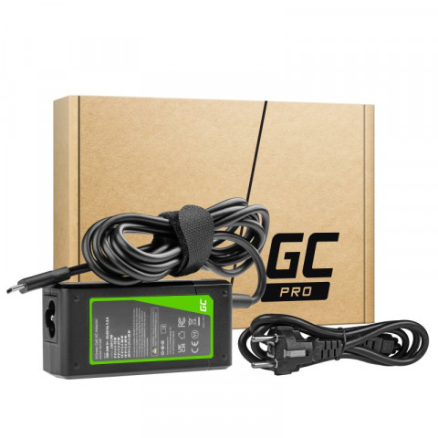 GREEN CELL ZASILACZ / ŁADOWARKA USB-C 45W (AD133P) - Galeria zdjęcie 1
