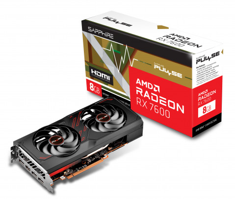 Karta graficzna SAPPHIRE Radeon RX 7600 PULSE Gaming OC 8GB - Galeria zdjęcie 6