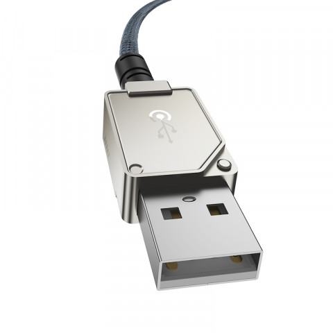 Kabel Baseus Unbreakable USB-IP 2.4A 1m (biały) - Galeria zdjęcie 4