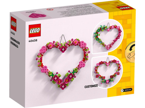 LEGO Okolicznościowe 40638 Ozdoba w kształcie serca - Galeria zdjęcie 2