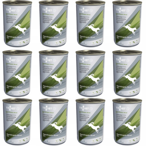 TROVET Hypoallergenic HPD z koniną - mokra karma dla psa - 12x400g - Galeria zdjęcie 2