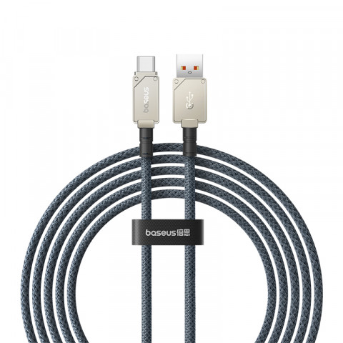 Kabel Baseus Unbreakable USB-USB C 100W 2m (biały) - Galeria zdjęcie 1