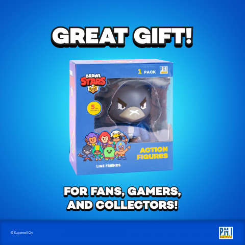 BRAWL STARS S1 ACTION FIGURES 11cm - CROW - Galeria zdjęcie 7