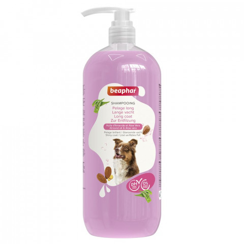 BEAPHAR Shampoo Long Coat - szampon dla długowłosych psów - 1 l - Galeria zdjęcie 1