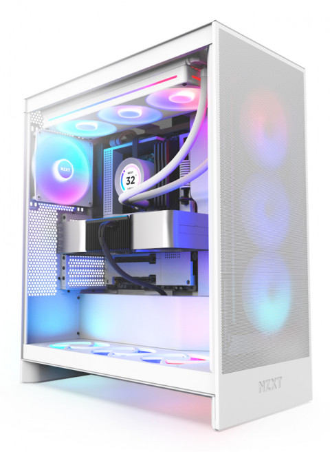 NZXT OBUDOWA H7 FLOW RGB MIDI TOWER BIAŁA (2024) - Galeria zdjęcie 1