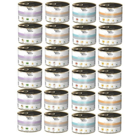 DOLINA NOTECI Premium MIX 4 SMAKÓW - mokra karma dla psów ras małych - 24x185g - Galeria zdjęcie 1