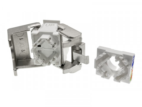 ALANTEC MODUŁ KEYSTONE RJ45 STP KAT.6A BEZNARZ. - Galeria zdjęcie 2