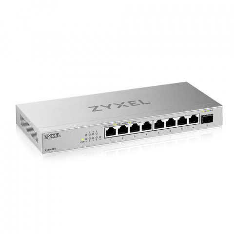 Switch Zyxel XMG-108 9p Unmanaged Multigigabit - Galeria zdjęcie 1