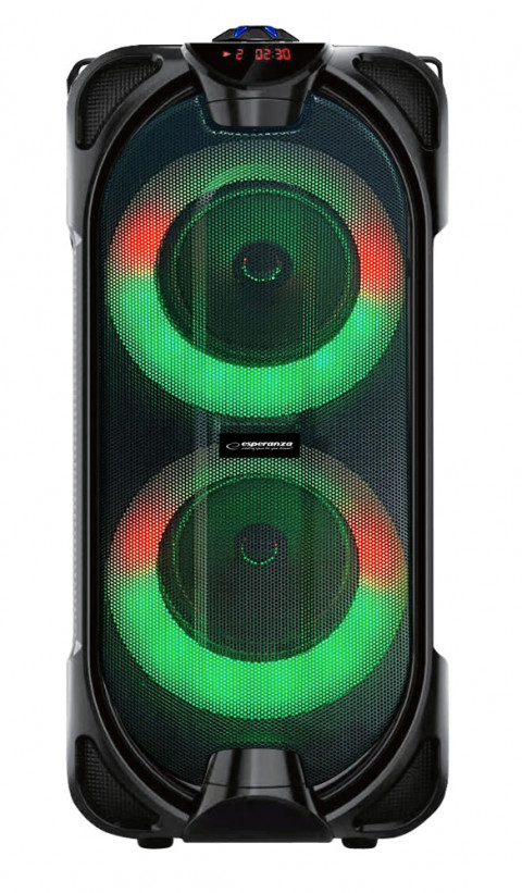 ESPERANZA GŁOŚNIK BT FM LED RGB RYTHM EP157 - Galeria zdjęcie 9