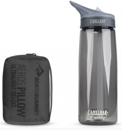Poduszka SEA TO SUMMIT Aeros Ultralight Deluxe Grey - Galeria zdjęcie 4