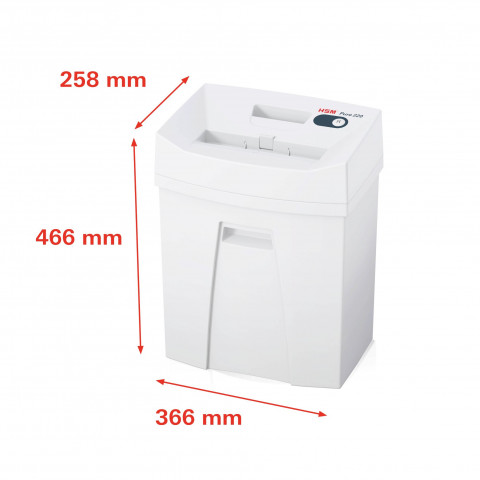 HSM Niszczarka Pure 220, 25L 4x25 mm - Galeria zdjęcie 5