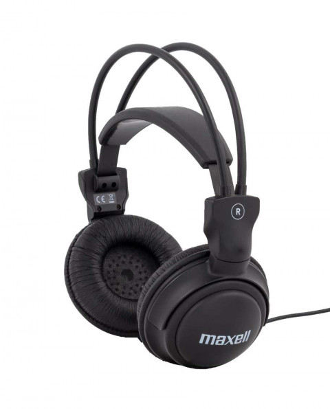 MAXELL HOME STUDIO Słuchawki Headphones czarne, idealne do domowego studia - Galeria zdjęcie 3
