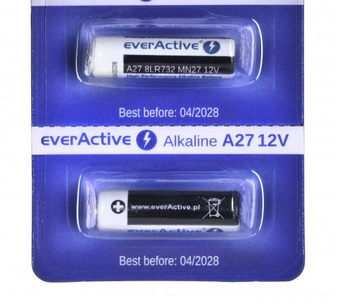EVERACTIVE BATERIE ALKALICZNE 27A5BL - Galeria zdjęcie 3