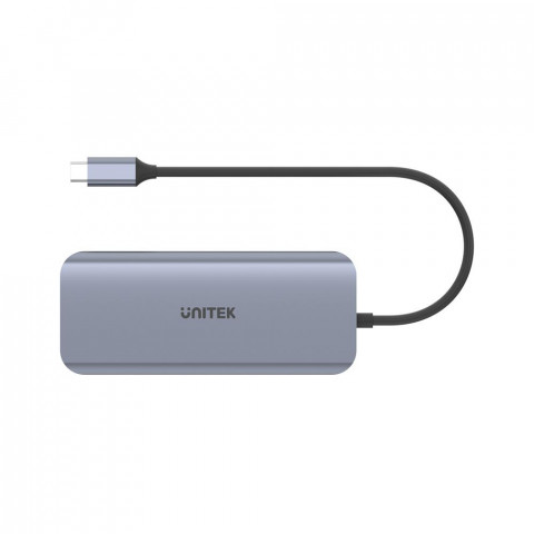 UNITEK HUB USB-C 3XUSB 3.1, PD, HDMI, SD, VGA RJ45 - Galeria zdjęcie 3