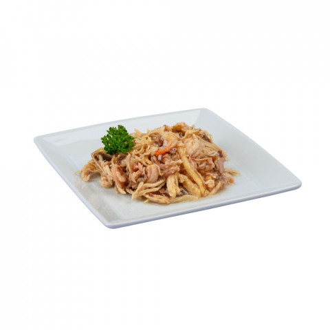 MOONLIGHT Dinner nr 2 Tuńczyk, kurczak, krewetki i kałamarnica - mokra karma dla kota - 80g - Galeria zdjęcie 2