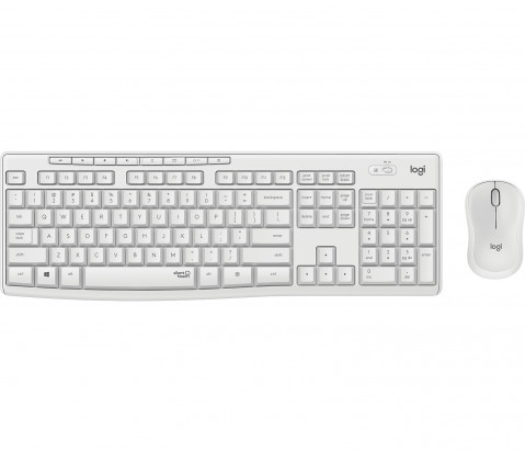 ZESTAW LOGITECH MK295 ( US ) Silent Wireless White - Galeria zdjęcie 3