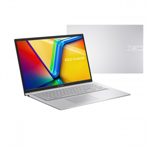 ASUS Vivobook 17 X1704VA-AU625W i5-1334U 17.3"FHD IPS-level 60Hz 250nits Anti-glare 16GB DDR4 SSD512 Intel Iris Xe Graphics WLAN+BT Cam720p 50WHrs Win11 Cool Silver - Galeria zdjęcie 9