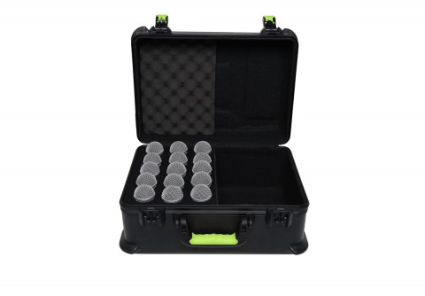 Shure SH-MICCASE15 - Plastikowa walizka z zatrzaskami na Mikrofony (15) - Galeria zdjęcie 4