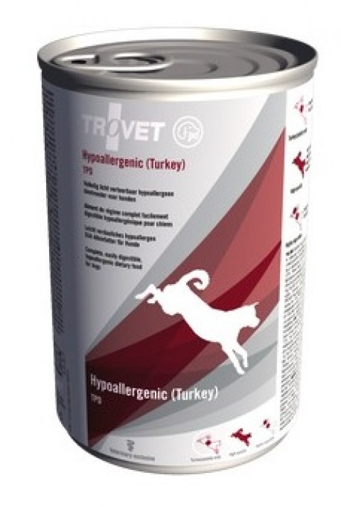 TROVET Hypoallergenic TPD z indykiem - mokra karma dla psa - 6x400g - Galeria zdjęcie 3