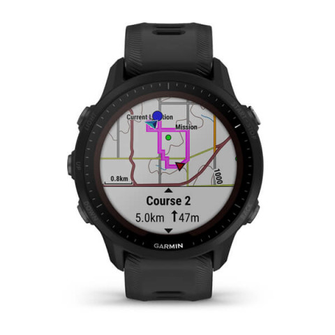 Zegarek Garmin Forerunner 955 Solar (46 mm) Black - Galeria zdjęcie 4