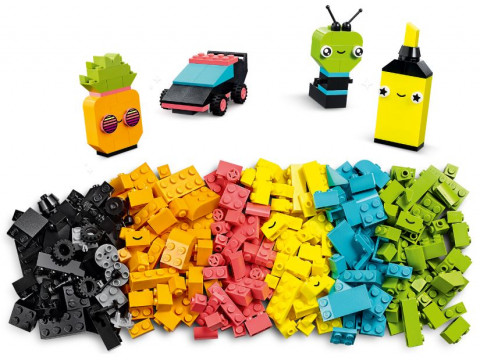 LEGO Classic 11027 Kreatywna zabawa neonowymi kolorami - Galeria zdjęcie 4