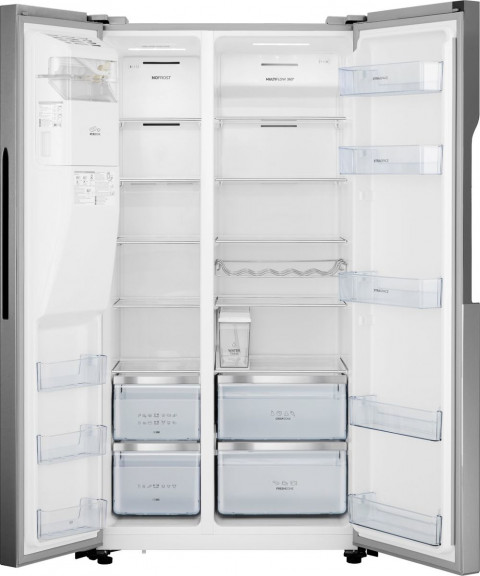Lodówka GORENJE NRS9EVX Side by Side Dystrybutor Wody Kostkarka No Frost 179,3cm - Galeria zdjęcie 4