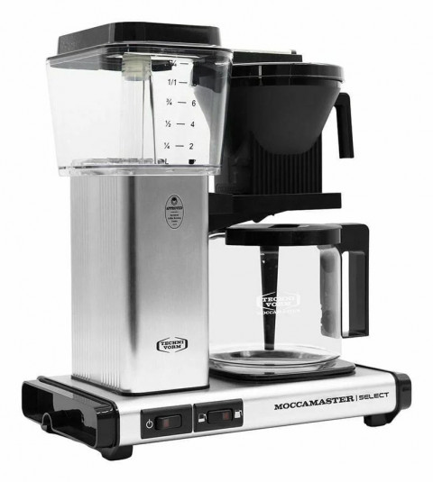 Ekspres przelewowy Moccamaster KBG 741 Select - Silver Brushed - Galeria zdjęcie 2
