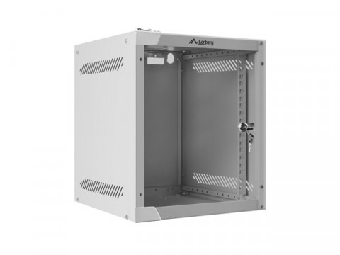 LANBERG SZAFA WISZĄCA 10" 6U (280X310, SZARA) - Galeria zdjęcie 1