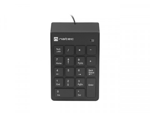 NATEC KLAWIATURA NUMERYCZNA GOBY 2 USB CZARNA - Galeria zdjęcie 1
