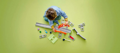 LEGO DUPLO TOWN 10426 Most i tory kolejowe - zestaw rozszerzający - Galeria zdjęcie 7