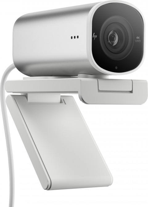 Kamera internetowa HP 960 4K Streaming USB srebrna 695J6AA - Galeria zdjęcie 3