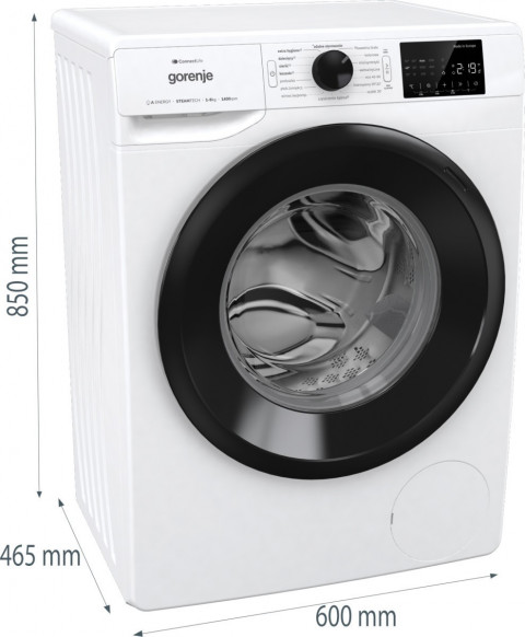 Pralka GORENJE WPNEI84SBSWIFI/PL 8kg 1400 obr/min - Galeria zdjęcie 5